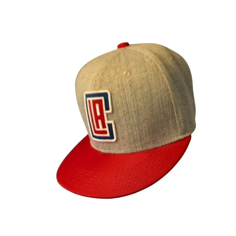LA Clipper Trucker Hat Sponsor Agua Caliente Band Cahuilla Indians Wool Blnd NEW